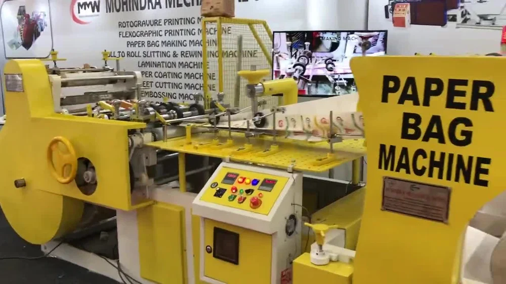Paper Bag Making Machine